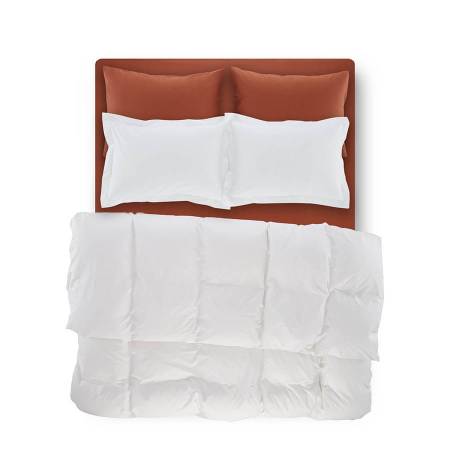 Catrine Percale Easy Care Nevresim Seti Beyaz 200x220 - 7