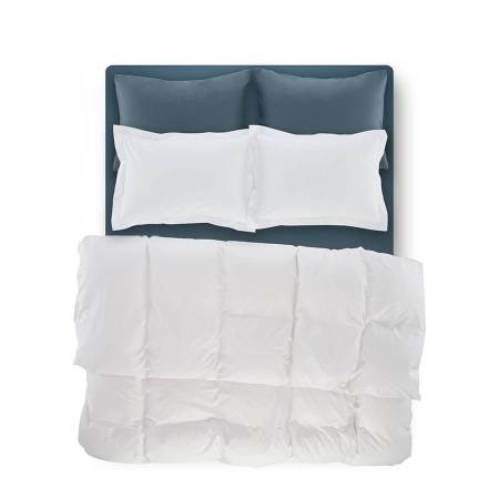 Catrine Percale Easy Care Nevresim Seti Beyaz 200x220 - 9