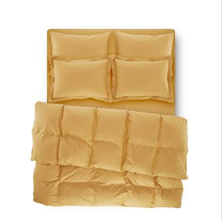 Catrine Percale Easy Care Nevresim Seti Hardal 160x220 - Penelope