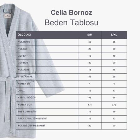 Mavi Bornoz - Celia Serisi - 7