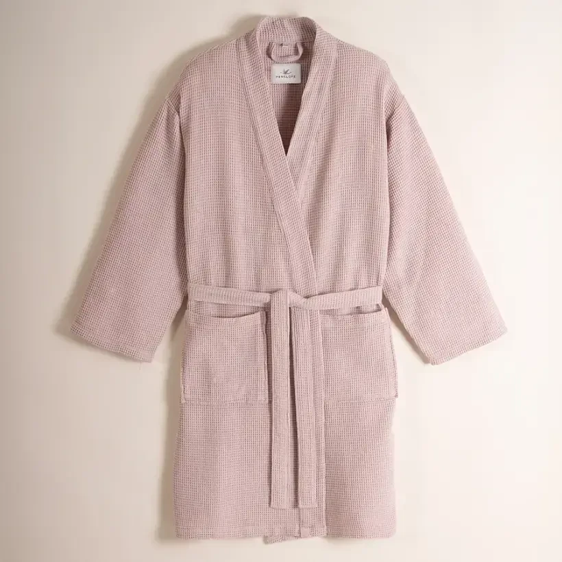 Bornoz L-XL Pudra - Celia Serisi - Penelope