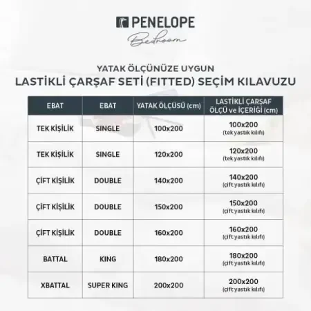 %100 TENCEL™ Lastikli Çarşaf Seti 180x200 cm Pudra - Celine Serisi - 8