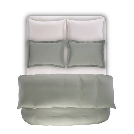 %100 TENCEL™ Lastikli Çarşaf Seti 100x200 cm Beyaz - Celine Serisi - 5