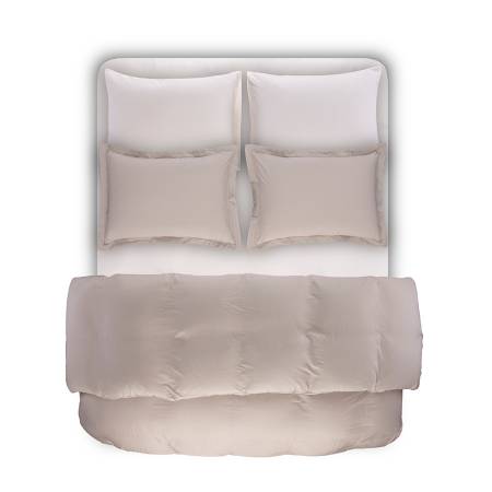 %100 TENCEL™ Lastikli Çarşaf Seti 200x200 cm Beyaz - Celine Serisi - Penelope (1)