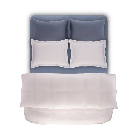 %100 TENCEL™ Lastikli Çarşaf Seti 160x200 cm Denim - Celine Serisi - 3