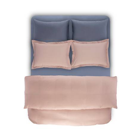 %100 TENCEL™ Lastikli Çarşaf Seti 180x200 cm Denim - Celine Serisi - 4