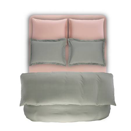 %100 TENCEL™ Lastikli Çarşaf Seti 100x200 cm Pudra - Celine Serisi - 5