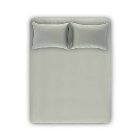 %100 TENCEL™ Lastikli Çarşaf Seti 160x200 cm Su Yeşili - Celine Serisi - 1