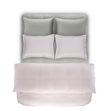 %100 TENCEL™ Lastikli Çarşaf Seti 160x200 cm Su Yeşili - Celine Serisi - 4