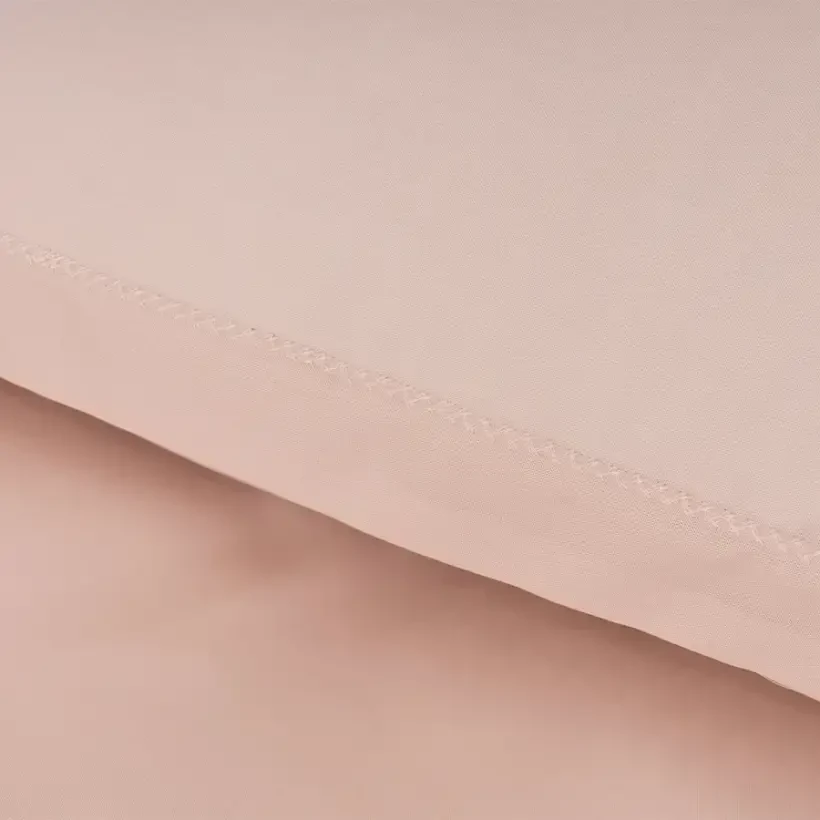 %100 TENCEL™ Nevresim Seti 260x240 cm Pudra - Celine Serisi - 