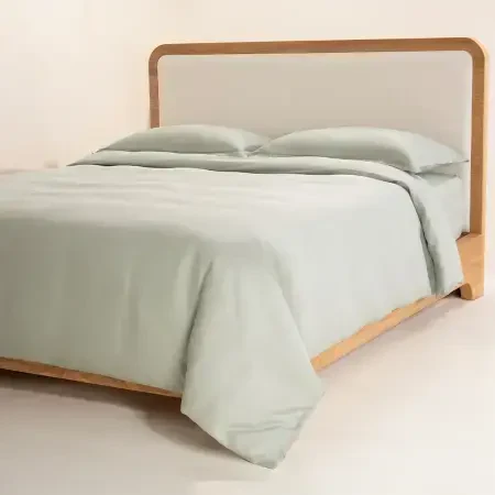 %100 TENCEL™ Nevresim Seti 240x220 cm Su Yeşili - Celine Serisi - Penelope (1)