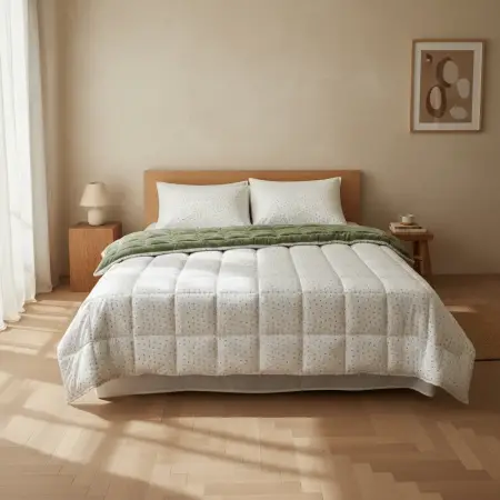 Çift Kişilik Çift Taraflı Welsoft Comforter Yorgan Seti 195x215 cm - Dormio Soft Punto Serisi - 3