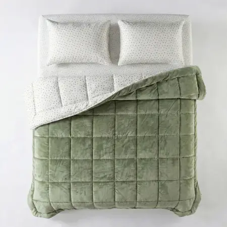 Çift Kişilik Çift Taraflı Welsoft Comforter Yorgan Seti 195x215 cm - Dormio Soft Punto Serisi - 2