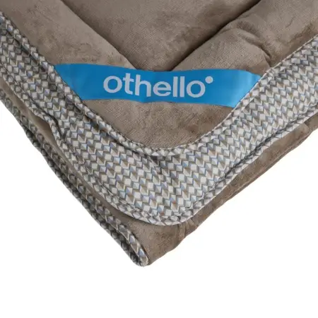 Çift Kişilik Çift Taraflı Welsoft Comforter Yorgan Seti Vizon 195x215 cm - Dormio Soft Trigo Serisi - 4