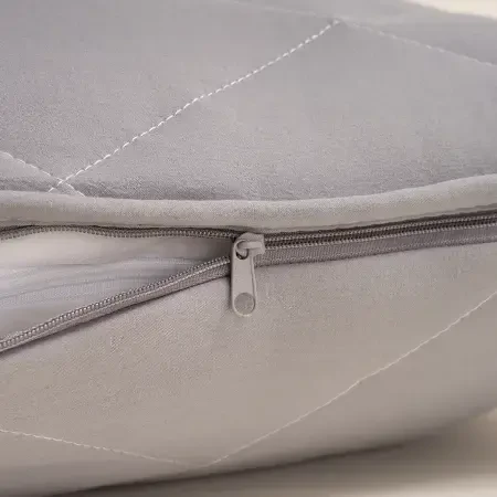 Microfiber Kumaş Çift Kişilik Gri Yastık Yorgan Seti - Colors in Comfort - 5