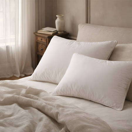 Çift Konfor Kaz Tüyü 2'li Yastık Seti - PENELOPE