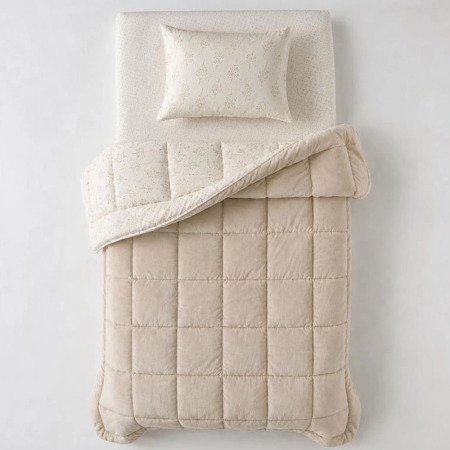 Çift Taraflı Welsoft Comforter Yorgan Seti - Dormio Soft Bloom Serisi - OTHELLO (1)