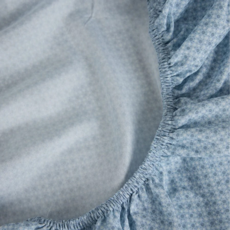 Çift Taraflı Welsoft Comforter Yorgan Seti Mavi - Dormio Soft Bloom Serisi - 9