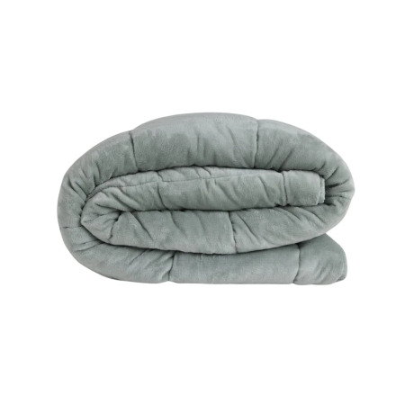 Çift Taraflı Welsoft Comforter Yorgan Seti Yeşil - Dormio Soft Bloom Serisi - 6