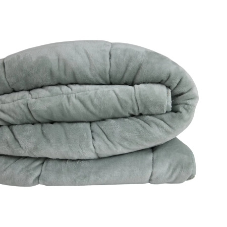 Çift Taraflı Welsoft Comforter Yorgan Seti Yeşil - Dormio Soft Bloom Serisi - 7