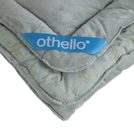 Çift Taraflı Welsoft Comforter Yorgan Seti Yeşil - Dormio Soft Bloom Serisi - 8