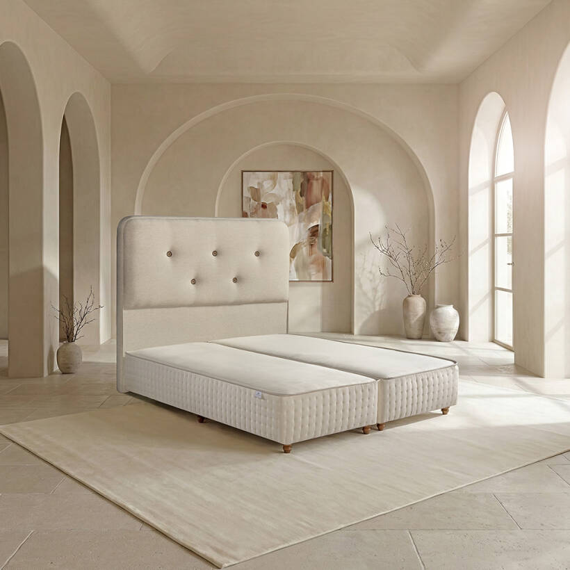 Çift Yay Sistemli Basınç Destekleyici Baza 200x200 cm - Victorian - Penelope