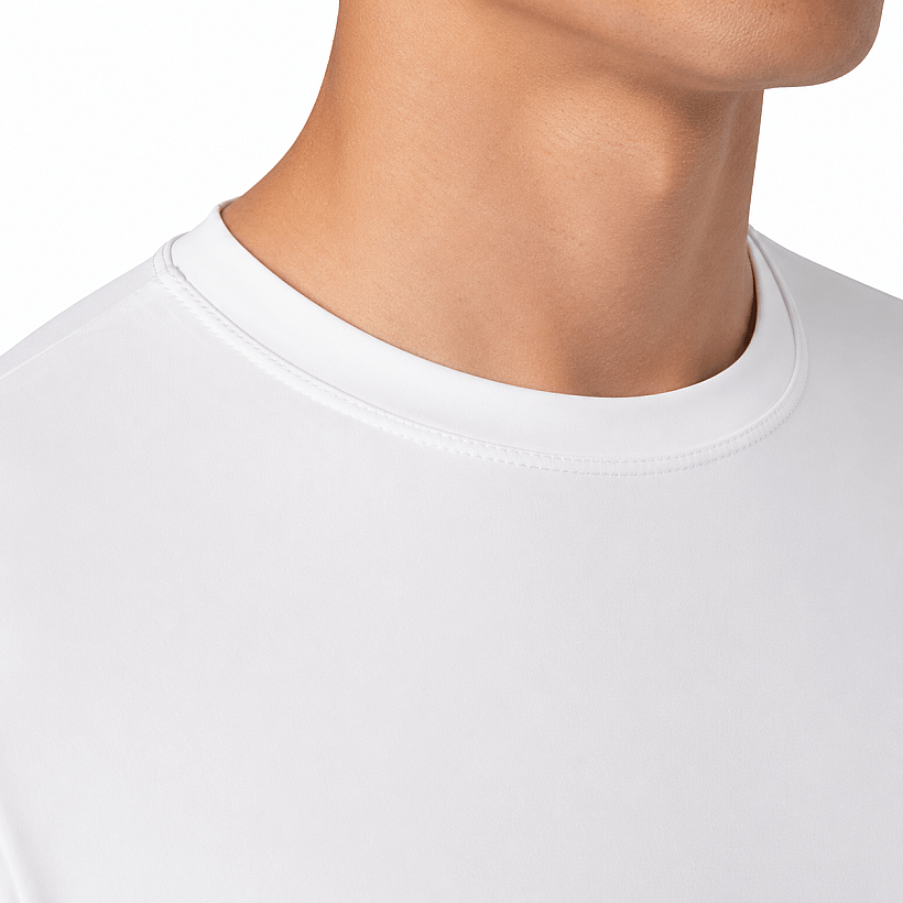 Cooling Jersey Erkek Pijama Takımı - Beyaz - 