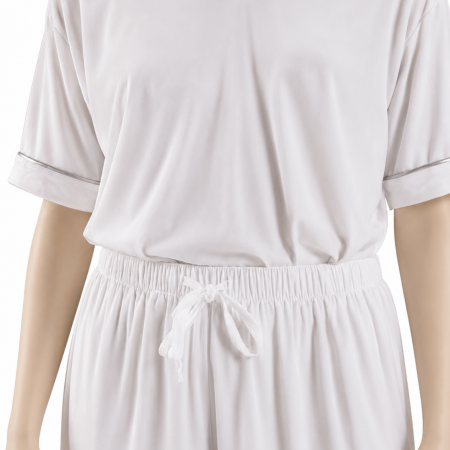 Cooling Jersey Kadın Pijama Takımı - Beyaz - 6