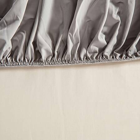 Cooling Sheet Gri Çift Kişilik Lastikli Çarşaf Seti - 3