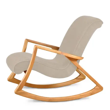 Diane Sallanan Sandalye 68x100x87 cm Ekru - 1