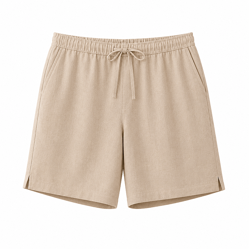Diego Keten Cepli Şort Natural L-Xl - 