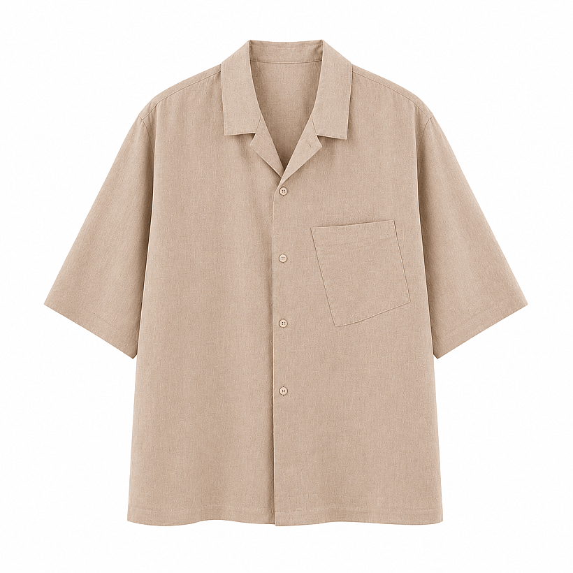 Diego Keten Gömlek Natural L-Xl - 