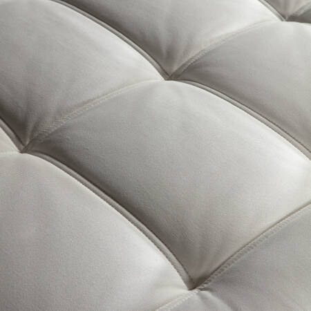 Doğal Pamuk, 1000 Count Pocket Yay Sistemli, El Yapımı Yatak 120x200 cm - Pure White - 5