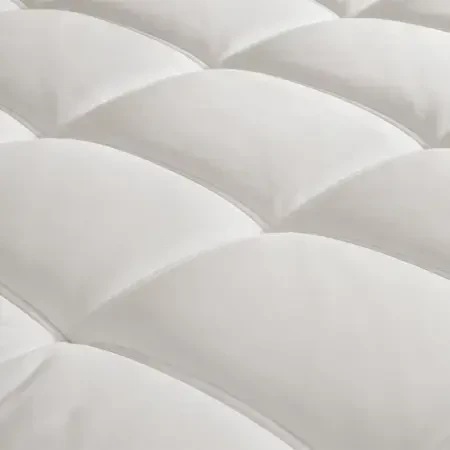 Doğal Pamuk, 1000 Count Pocket Yay Sistemli, El Yapımı Yatak 180x200 cm - Pure White - 4