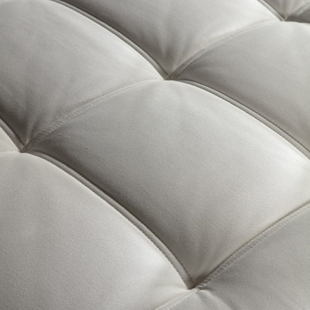Doğal Pamuk, 1.000 Count Pocket Yay Sistemli, El Yapımı Yatak - Pure White - 5