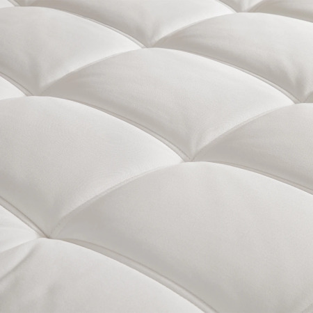 Doğal Pamuk, 1.000 Count Pocket Yay Sistemli, El Yapımı Yatak - Pure White - 9