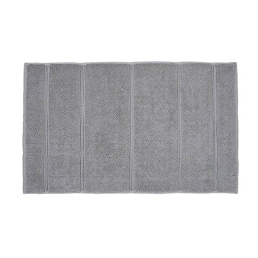 Dora Kaydırmaz Taban Gri Banyo Paspası - 50x80 cm - 