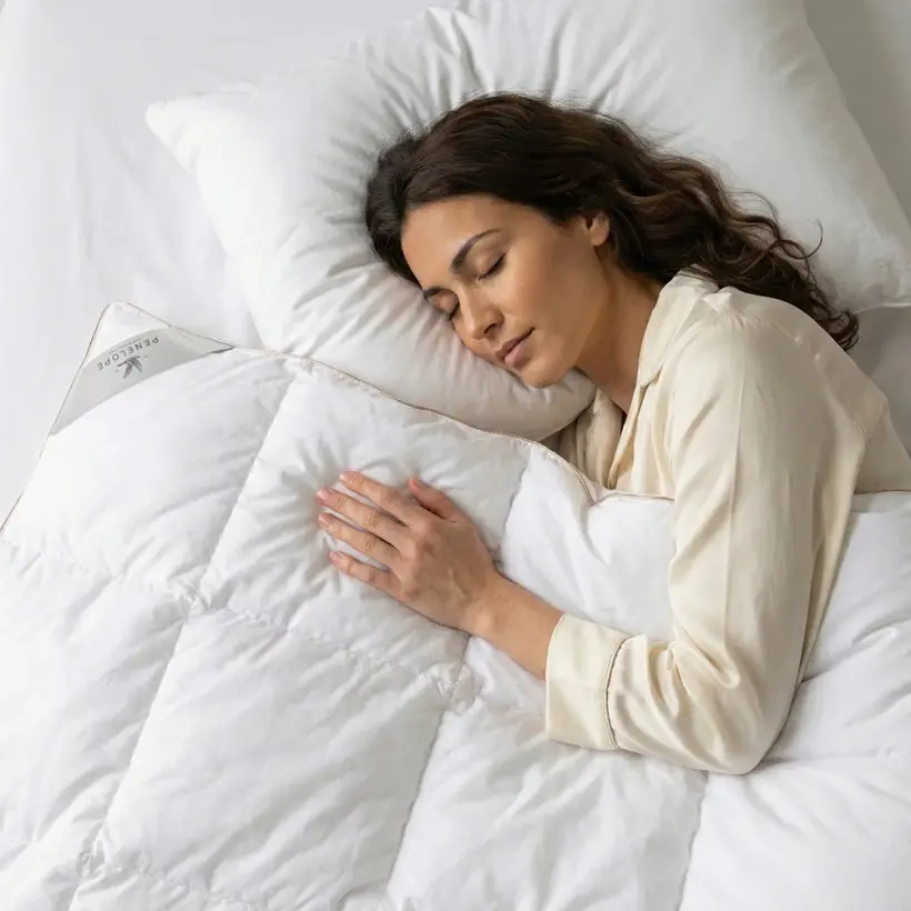 10,5 Tog Kaz Tüyü Yorgan 240x260 cm - Dove Serisi - Penelope