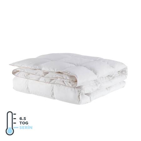 6,5 Tog %100 Kaz Tüyü Tek Kişilik Yorgan 155x215 cm - Dove Serisi - 1