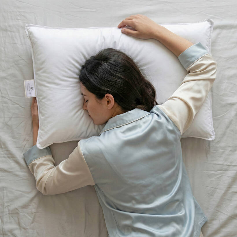 Tüy Geçirmez Kaz Tüyü Yastık - Dove Soft Serisi - Penelope