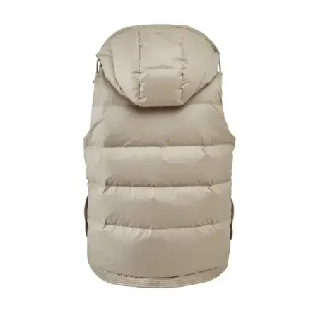 %100 Kaz Tüyü Eira Kadın Yelek - Bej/L - 7