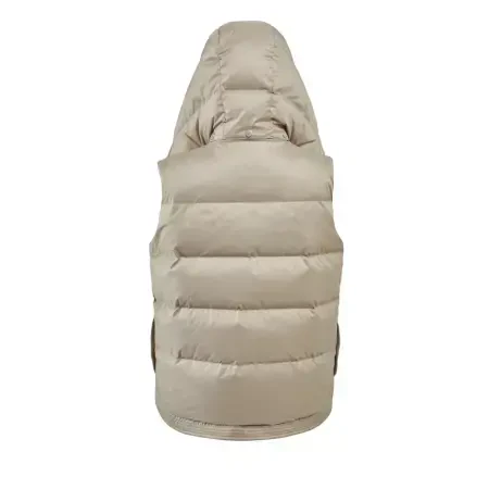 %100 Kaz Tüyü Eira Kadın Yelek - Bej/XL - 9