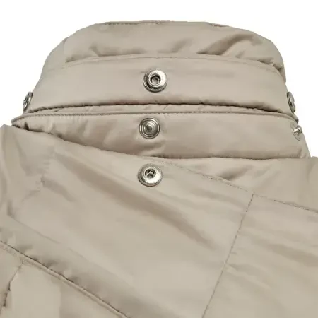 %100 Kaz Tüyü Eira Kadın Yelek - Bej/XL - 13