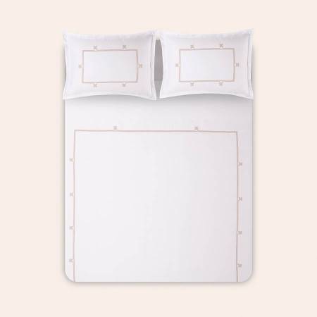 %100 Pamuk Saten Nevresim Seti 240x220 cm Bakır - Etnica Serisi - 4