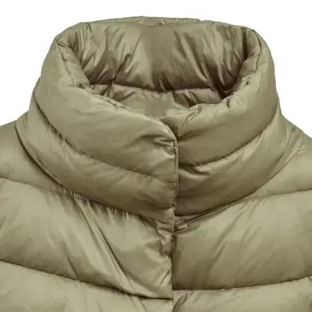 %100 Kaz Tüyü Fiora Kadın Kısa Mont - Bej/S - 8