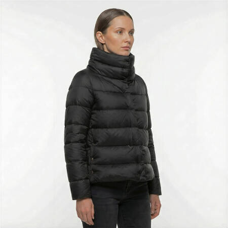 %100 Kaz Tüyü Fiora Kadın Kısa Mont - Siyah /XL - PENELOPE (1)