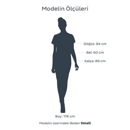 Merserize Viskon Kumaş Gecelik Vizon XL - Gaia Serisi - 6