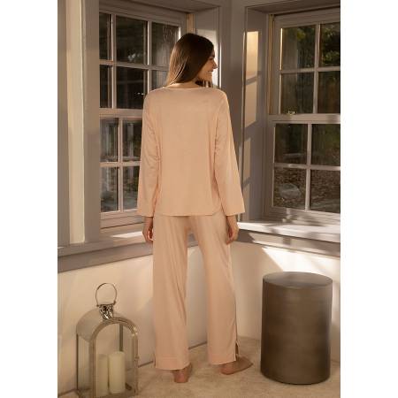 Gaia Pijama Takımı Pudra XL - 2