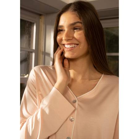 Gaia Pijama Takımı Pudra XL - 4