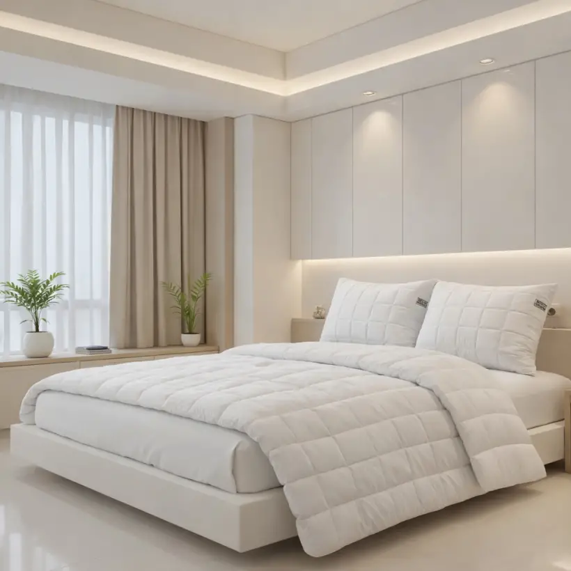 Hafif ve Serin Etkili Vegan Çift Kişilik Konfor Seti - PENELOPE